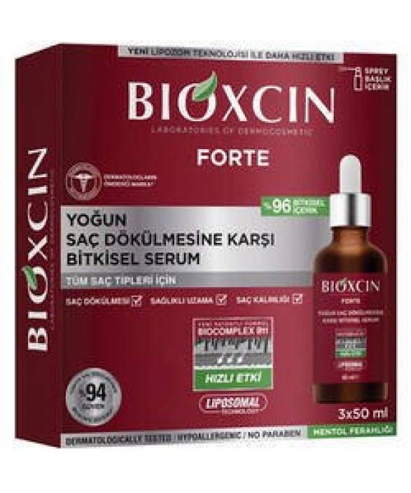 Bioxcin Forte 3lü Serum Besleyici Serum